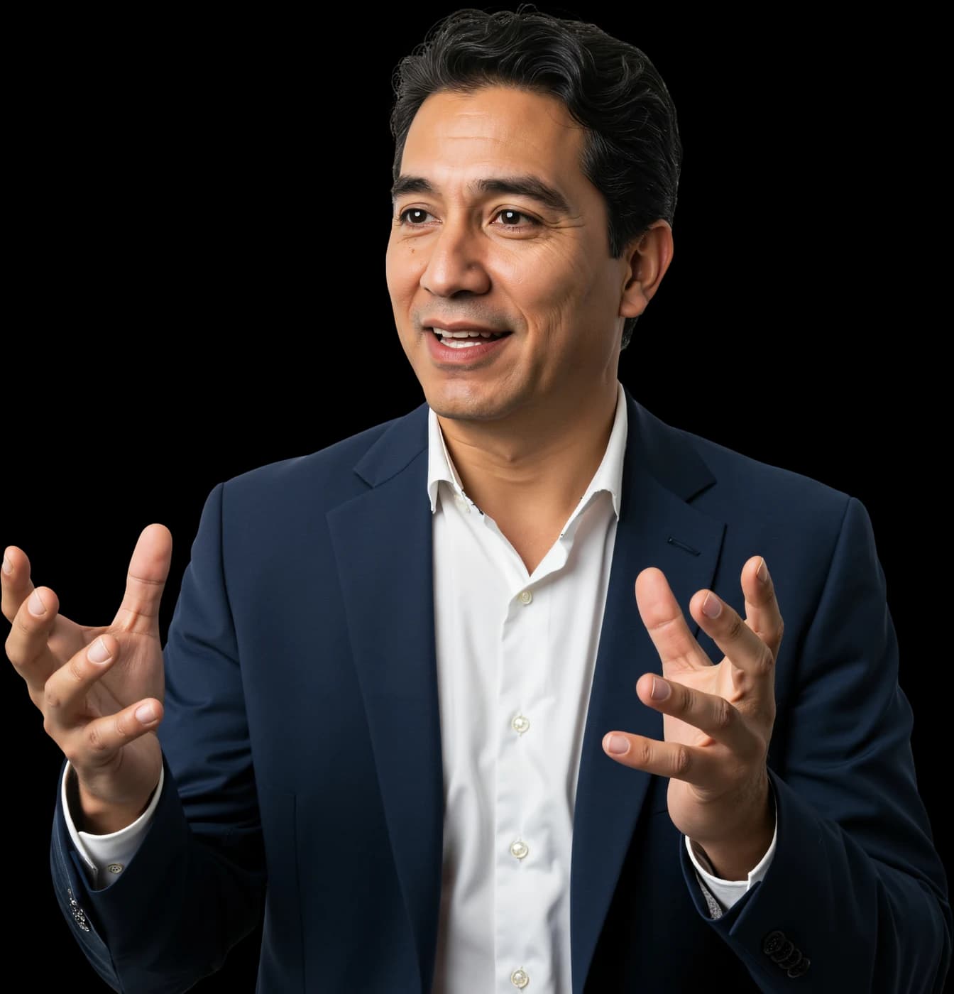 Placeholder portrait of the Brainiacting host